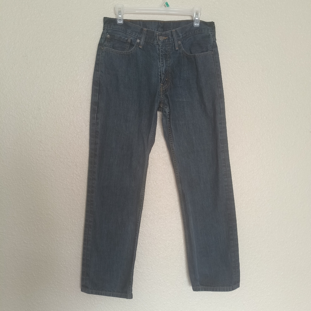 Levis blue jeans 514 for‎ men size 32×30 straight legs Cotton 100%